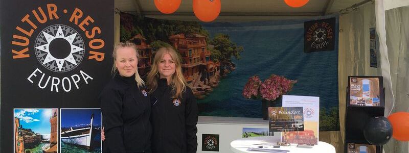 Kulturresor Europa ställer ut på Seniormässan i Malmö.